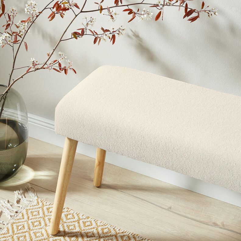 tessuto da tappezzeria Orsacchiotto morbido – naturale,  image number 5