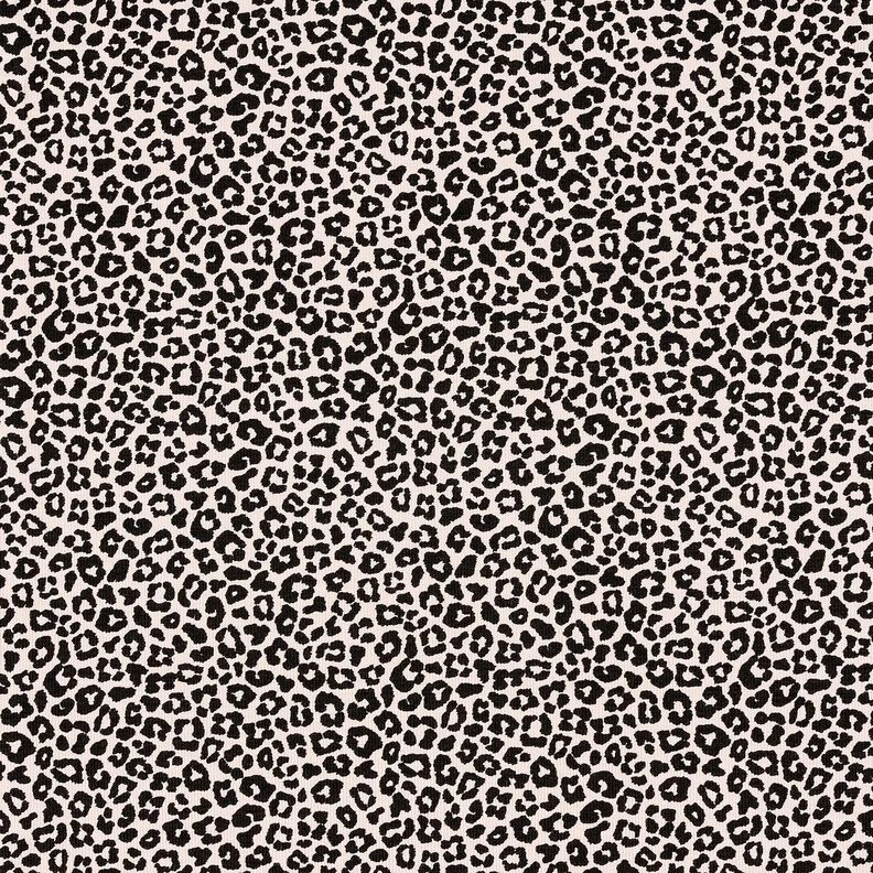 jersey di cotone mini stampa leopardata – naturale/nero, image number 1