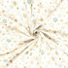 tessuto in cotone popeline Grandi stelle – bianco lana/oro,  thumbnail number 3