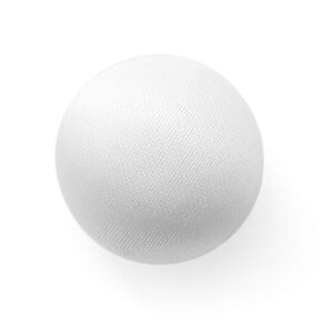Bottone rivestito, Satin duchesse – bianco lana, 