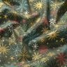 tessuto in cotone popeline Mix di stelle – pino scuro/oro,  thumbnail number 2