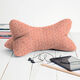 cretonne Piccoli quadrati – terracotta,  thumbnail number 5