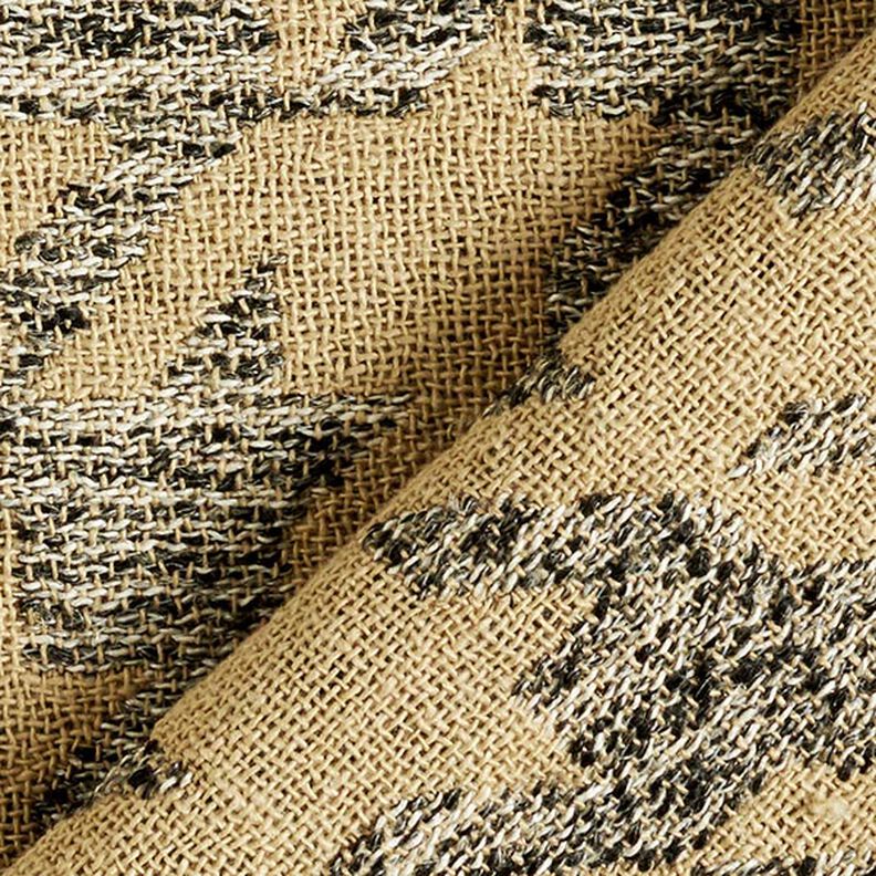 tessuto doppio pied de poule grande – beige/grigio, image number 4