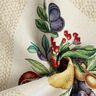 taglio di tessuto arredo gobelin Frutti multicolori – beige chiaro/rosso carminio,  thumbnail number 3