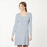 Jersey in cotone a righe sottili – anacardo/azzurro,  thumbnail number 8
