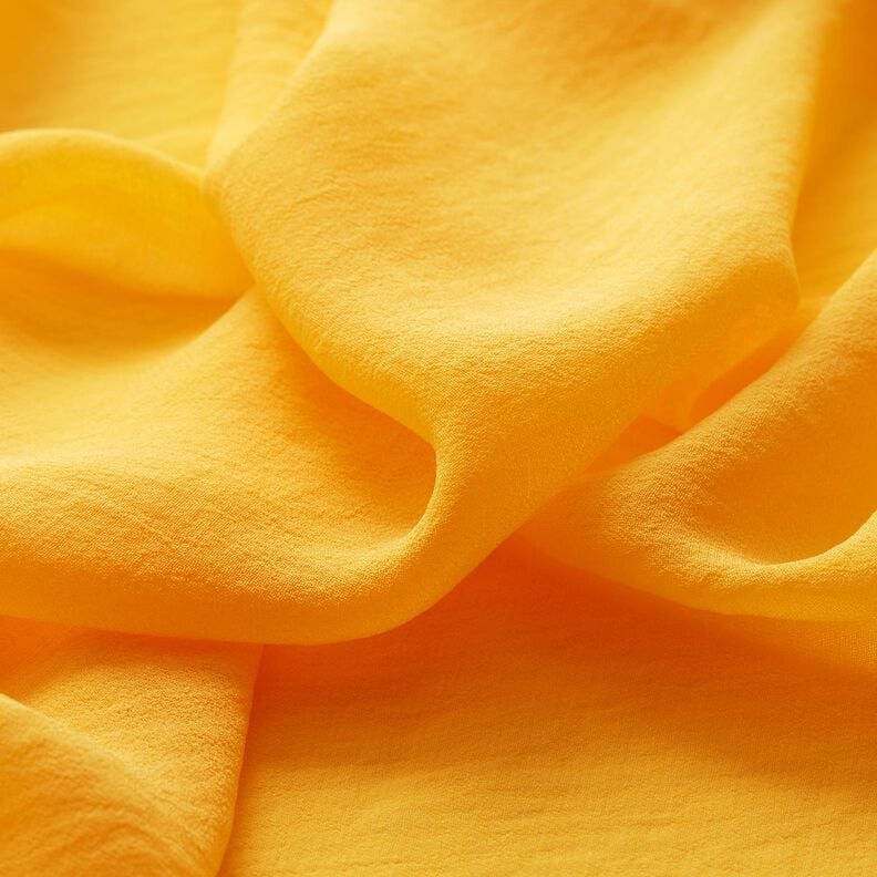 chiffon increspato tinta unita – giallo limone,  image number 2