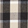 tessuto per cappotti Misto cotone Grandi quadri scozzesi – beige chiaro/argento anticato,  thumbnail number 1