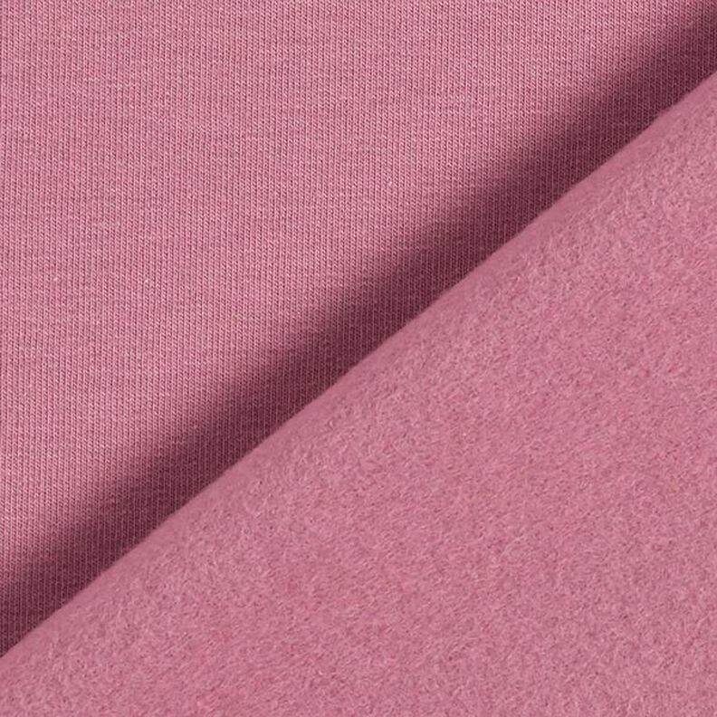 felpa di cotone leggera tinta unita – rosa antico scuro,  image number 5