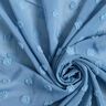 Chiffon dobby a pois grandi – blu brillante,  thumbnail number 3