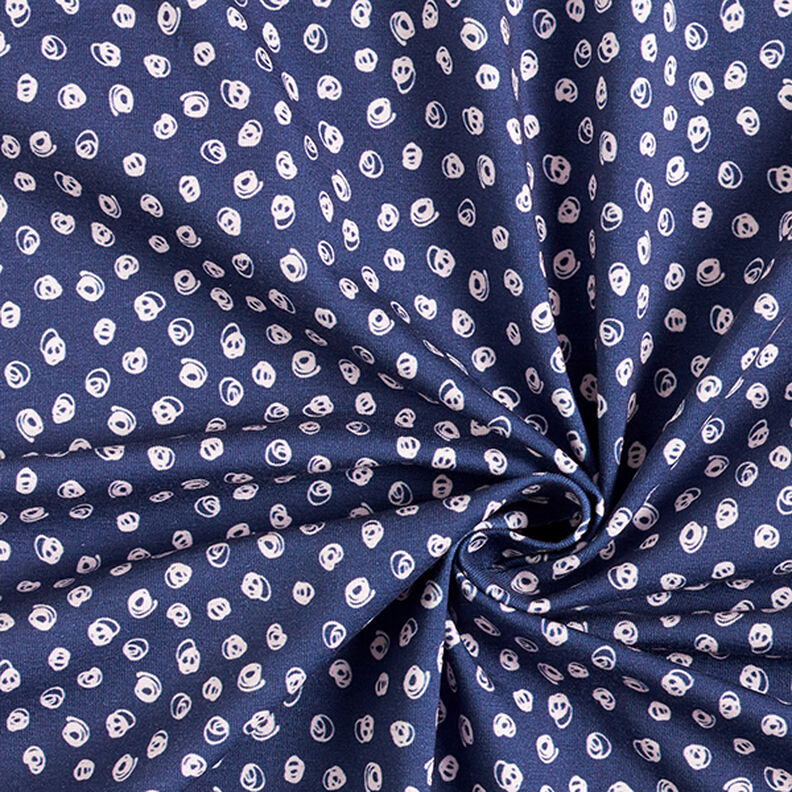 jersey di cotone, ciambelle – indaco,  image number 3