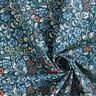 tessuto in cotone cretonne Fiori rampicanti – petrolio/tortora chiaro,  thumbnail number 3