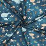 popeline di cotone Aanimali marini felici stampa digitale | Poppy Fabrics – blu oceano,  thumbnail number 3