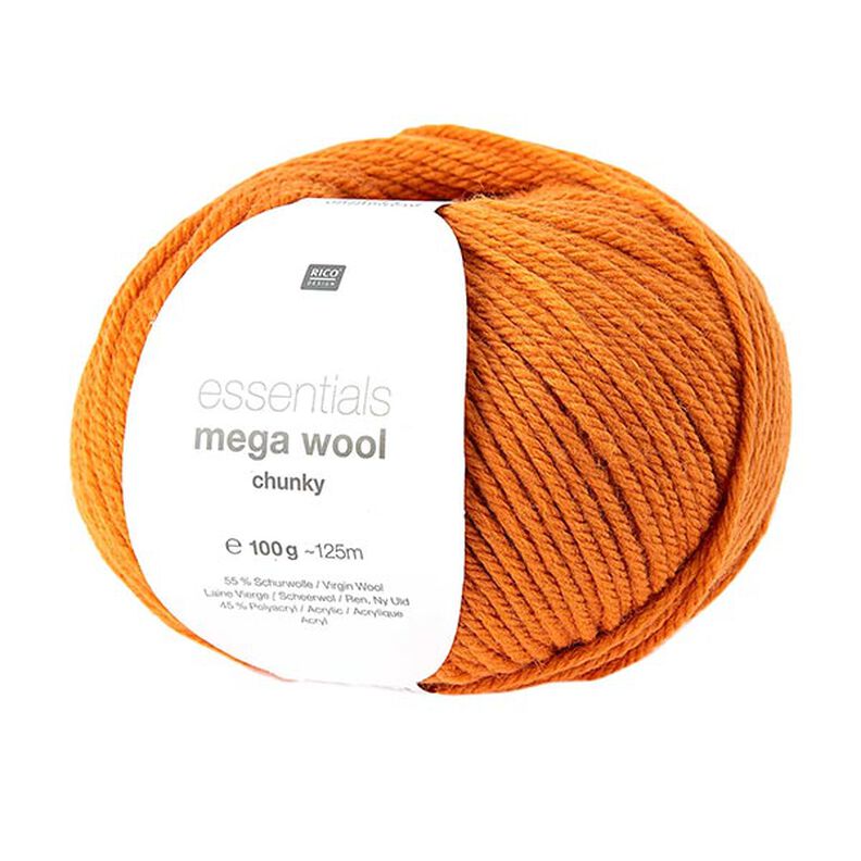 Essentials Mega Wool chunky | Rico Design – arancione,  image number 1