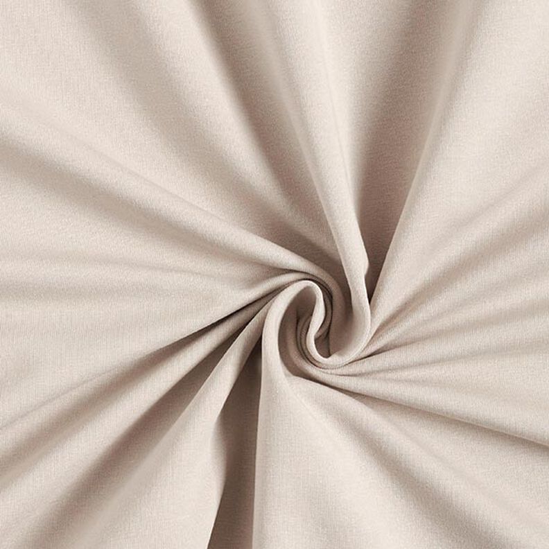 French terry leggero tinta unita – naturale,  image number 1