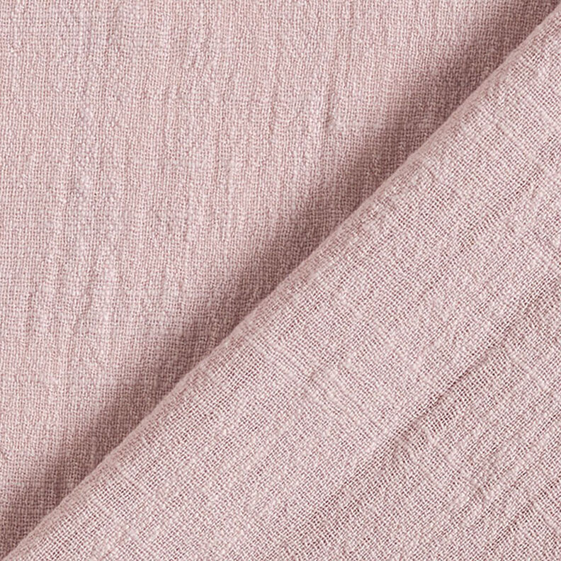 tessuto in cotone effetto lino – rosa anticato,  image number 3