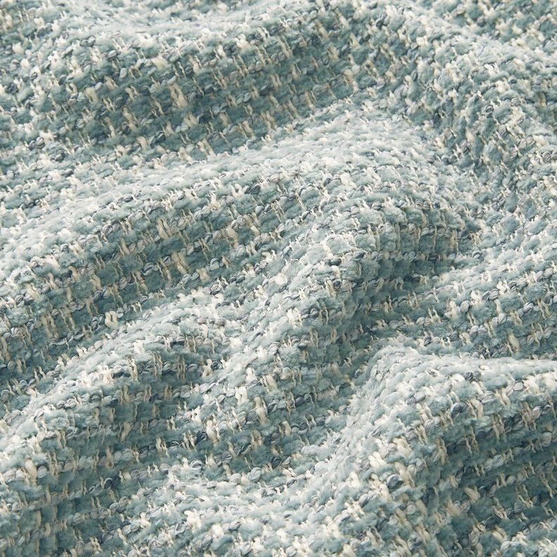 tessuto da tappezzeria Aspetto bouclé colorato – canna palustre/crema, image number 2
