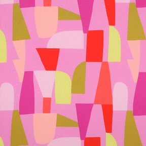 LENZING™ ECOVERO™ Shape Shifter | Nerida Hansen – violetto pastello/rosso fuoco, 