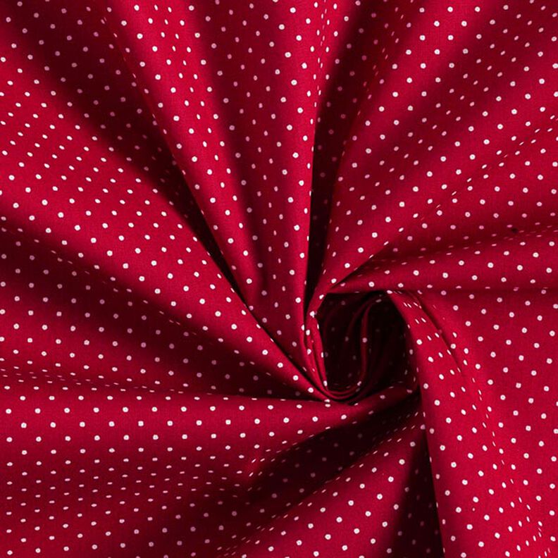 Cotone laminato Piccoli pois – rosso,  image number 4