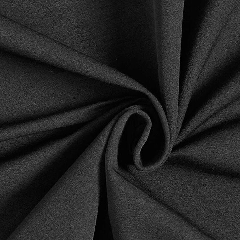tessuto molto elastico per pantaloni, tinta unita – nero,  image number 1