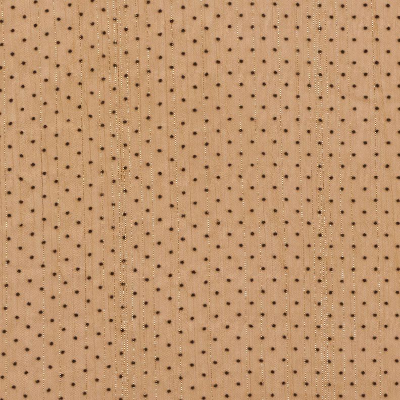 Righe con righe glitterate e pois – marrone capriolo, image number 1