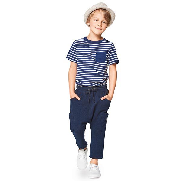 pantalone con elastico in vita per bambini , Burda 9342 | 92 - 122, image number 3