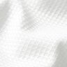 Tessuto per camicia con struttura a rombi – bianco,  thumbnail number 2
