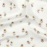 jersey di cotone Fiori graziosi stampa digitale | Poppy Fabrics – avorio/caramello,  thumbnail number 2