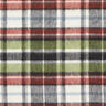 Tessuto per cappotti double face a quadri scozzesi – grigio/rosso carminio,  thumbnail number 6