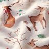 jersey di cotone Animali in autunno stampa digitale  – naturale,  thumbnail number 2