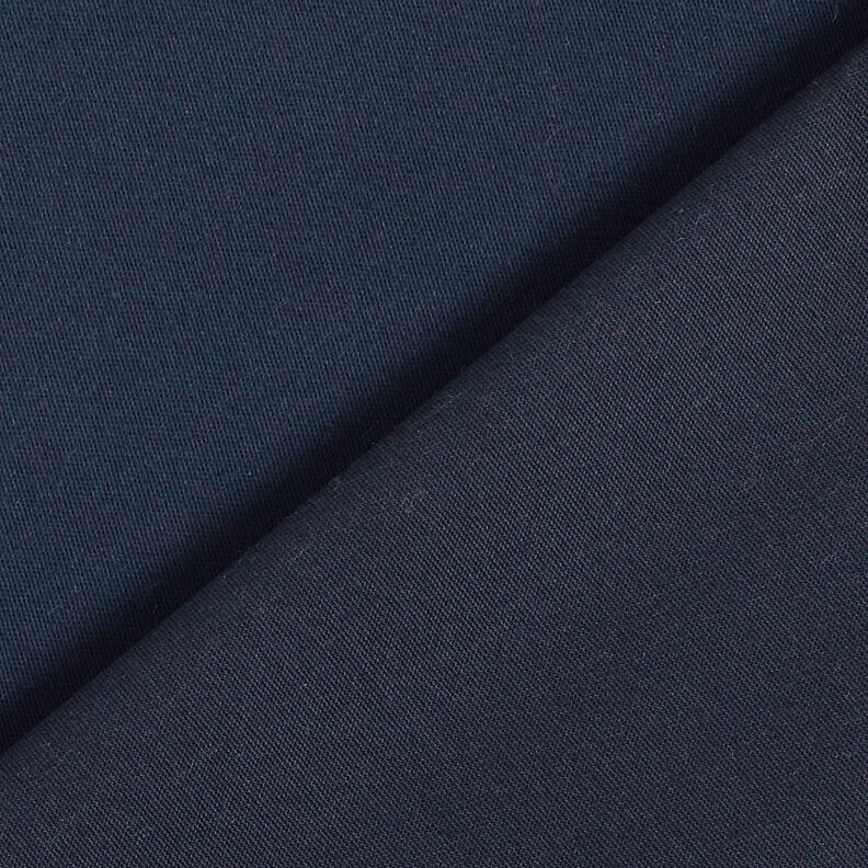 tessuto spinato in cotone stretch – nero-azzurro, image number 3
