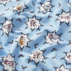French terry, felpa estiva Winnie the Pooh Tessuto oggetto di licenza | Disney – azzurro, 