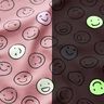 jersey di cotone Faccina che brilla nella notte – rosa anticato,  thumbnail number 3
