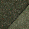 tessuto peluche tweed mélange | Poppy Fabrics – verde scuro,  thumbnail number 4