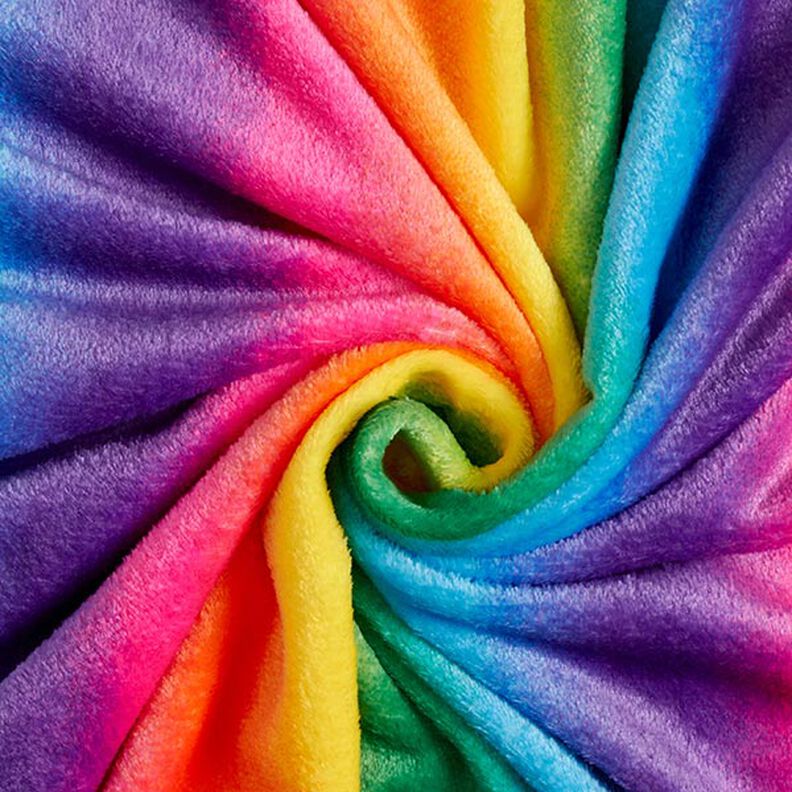 pelliccia sintetica, arcobaleno colorato,  image number 4