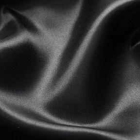 satin poliestere – nero, 