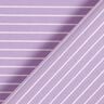 tessuto elastico in senso longitudinale, righe trasversali – violetto pastello,  thumbnail number 4