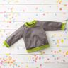tessuto per bordi e polsini tinta unita – verde lime,  thumbnail number 4