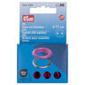 Occhielli con rondelle [20 pezzi | Ø 11 mm] | Prym – pink/argento effetto metallizzato,  thumbnail number 1
