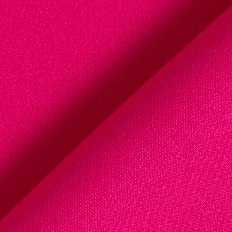 Tessuto in maglia per cappotti in tinta unita – rosa fucsia acceso,  image number 3