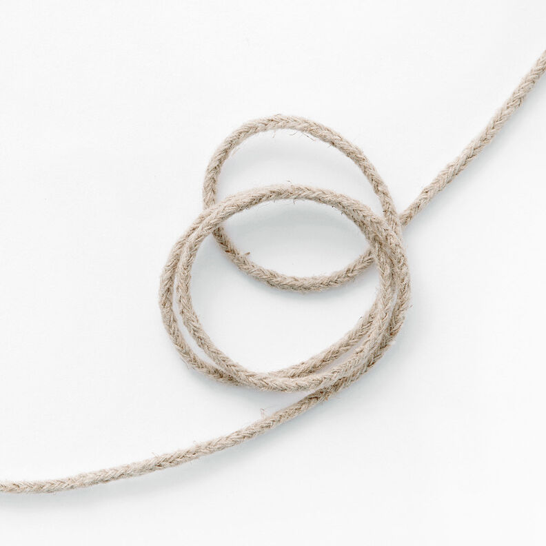 Cordoncino Lino [Ø 3 mm] – naturale,  image number 3