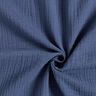 GOTS mussolina / tessuto doppio increspato | Tula – colore blu jeans,  thumbnail number 1