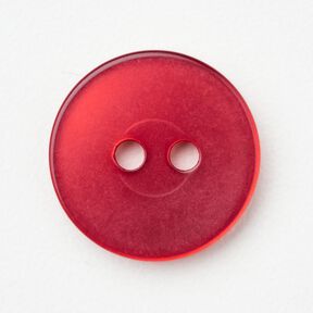 Bottone a 2 fori lucido [Ø 15 mm] – peperoncino, 