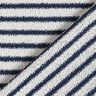 Bouclé in maglia a righe, glitterato – bianco/blu marino,  thumbnail number 5