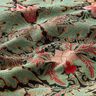 tessuto arredo gobelin grande ornamento floreale – verde scuro/verde chiaro,  thumbnail number 2