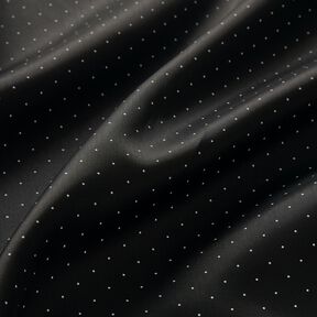 tessuto per fodere Piccoli pois – nero/bianco, 