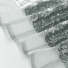 Tessuto micro paillettes in tinta unita – argento,  thumbnail number 3