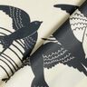 Taglio di tessuto in satin con rondini | Katia Fabrics – antracite/crema,  thumbnail number 4