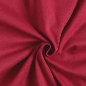 GOTS tessuto per bordi e polsini in cotone | Tula – rosso Bordeaux, 