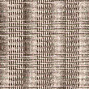 Tessuto in lana Principe di Galles – rosa/cachi, 