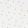 mussolina / tessuto doppio increspato Piccole api – bianco lana/oro,  thumbnail number 1